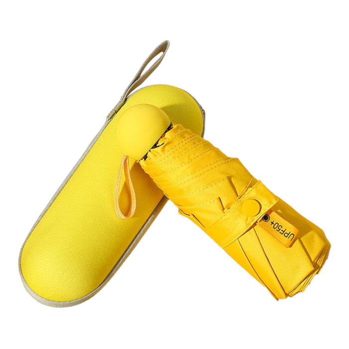 Umbrella Zip Case Yellow